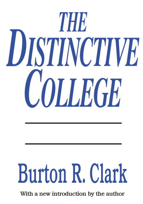 Cover image for book The Distinctive College