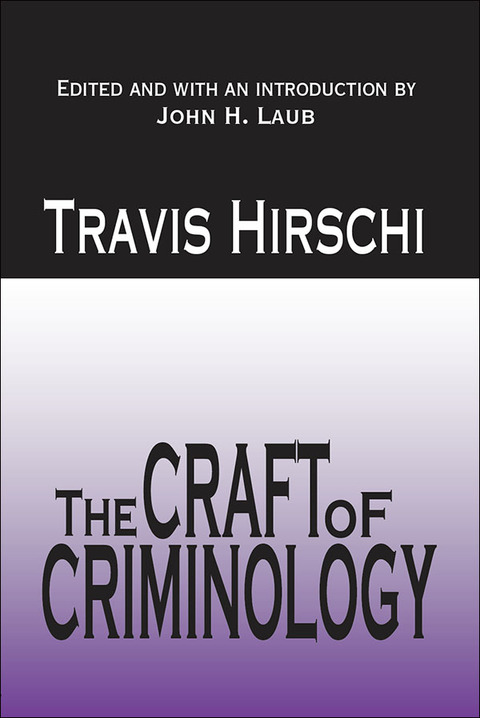 Cover image for book The Craft of Criminology