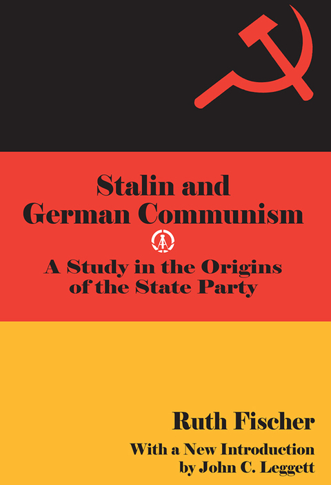 Cover image for book Stalin and German Communism