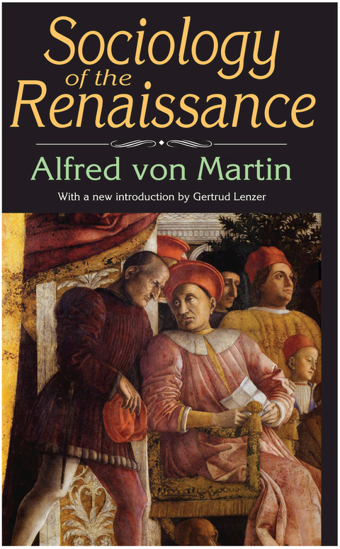 Cover image for book Sociology of the Renaissance