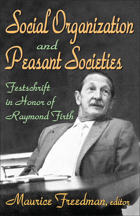 Cover image for book Social Organization and Peasant Societies
