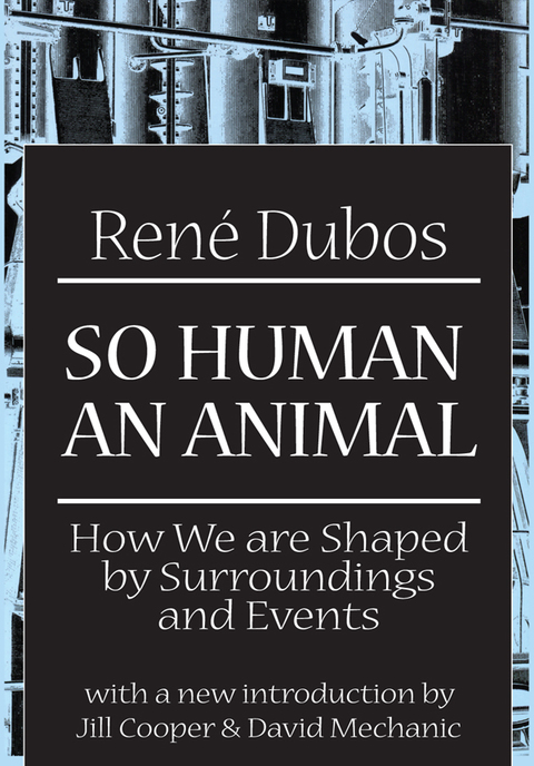 Cover image for book So Human an Animal