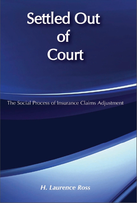 Cover image for book Settled out of Court