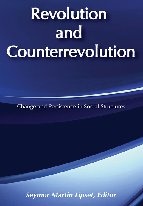 Cover image for book Revolution and Counterrevolution