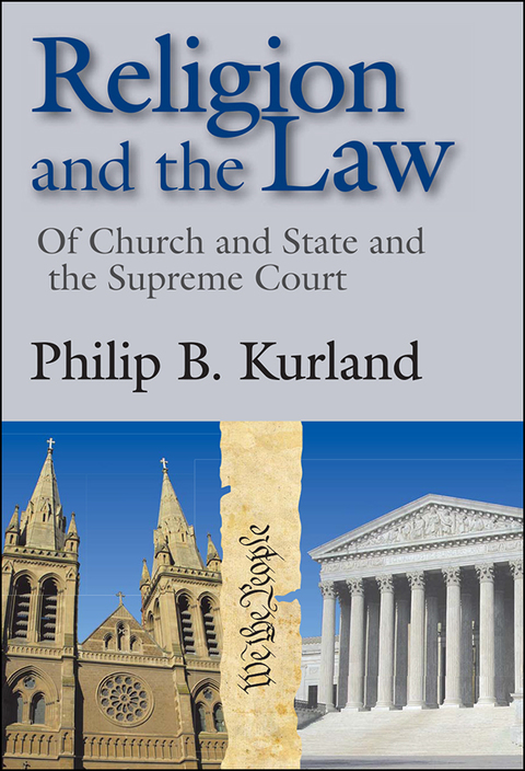 Cover image for book Religion and the Law