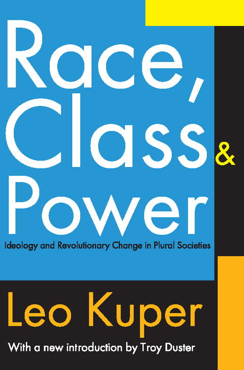 Cover image for book Race, Class, and Power
