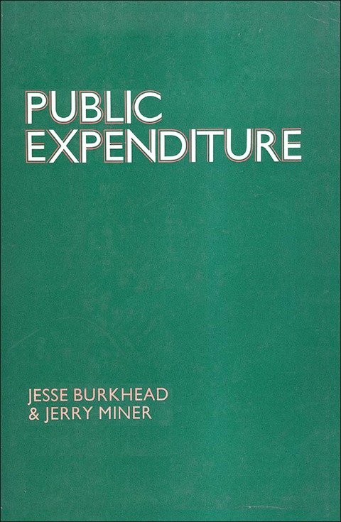 Cover image for book Public Expenditure