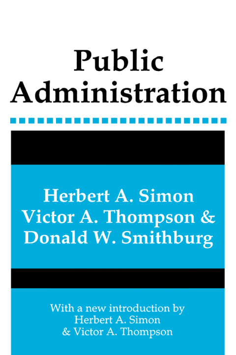 Cover image for book Public Administration
