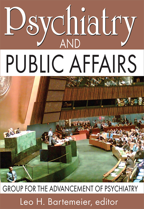 Cover image for book Psychiatry and Public Affairs
