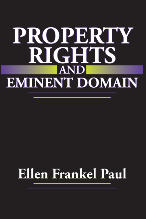 Cover image for book Property Rights and Eminent Domain