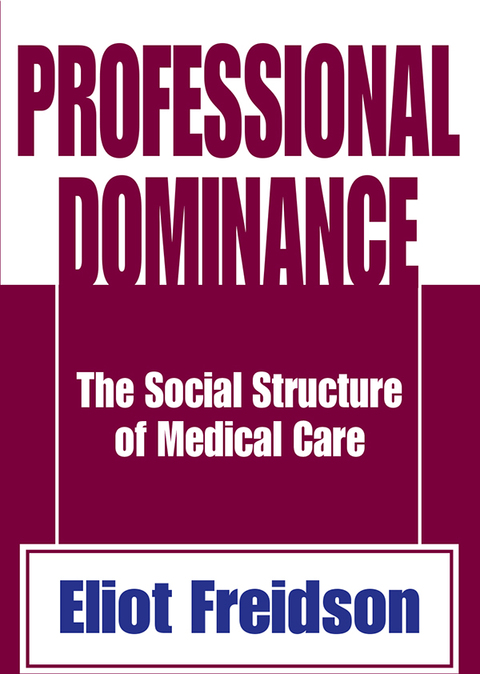 Cover image for book Professional Dominance