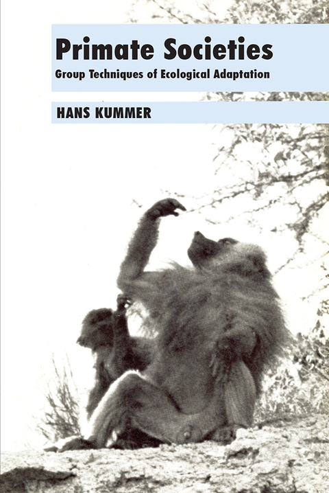 Cover image for book Primate Societies