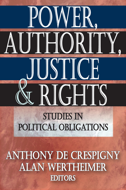 Cover image for book Power, Authority, Justice, and Rights