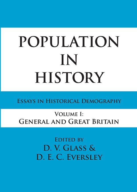 Cover image for book Population in History