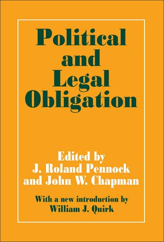 Political and Legal Obligation