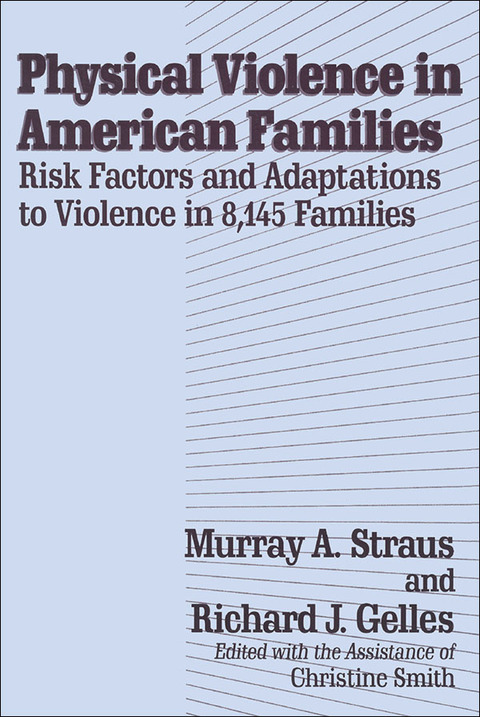 Cover image for book Physical Violence in American Families