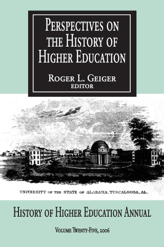 Perspectives on the History of Higher Education