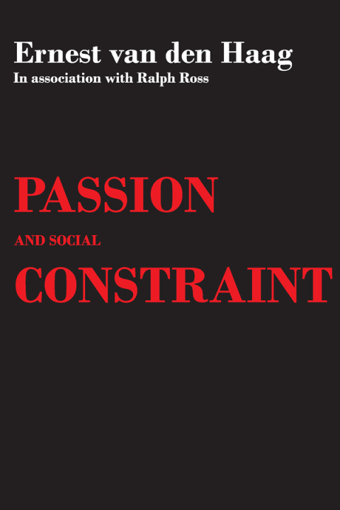 Cover image for book Passion and Social Constraint