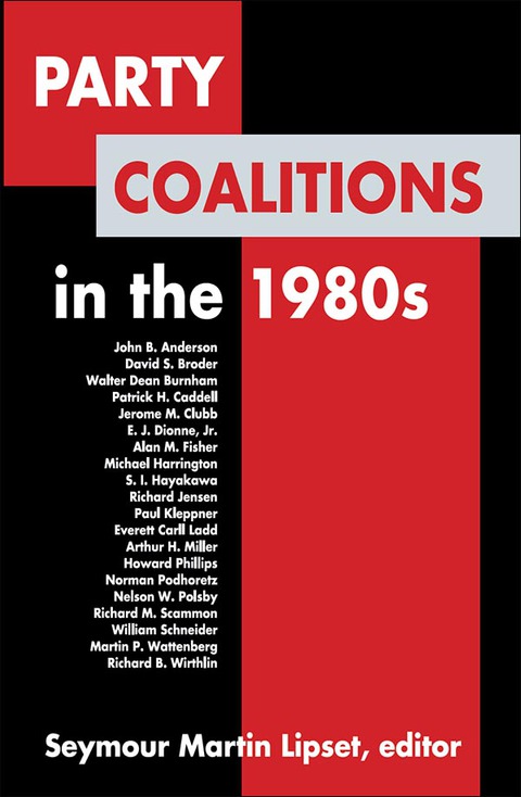Cover image for book Party Coalitions in the 1980s