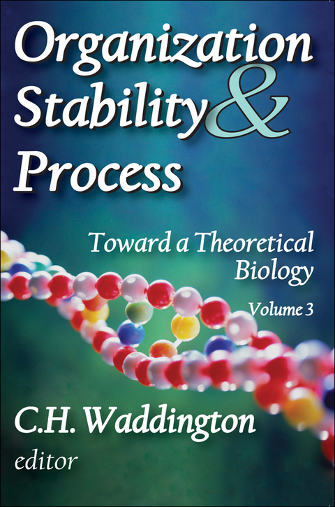 Cover image for book Organization Stability and Process