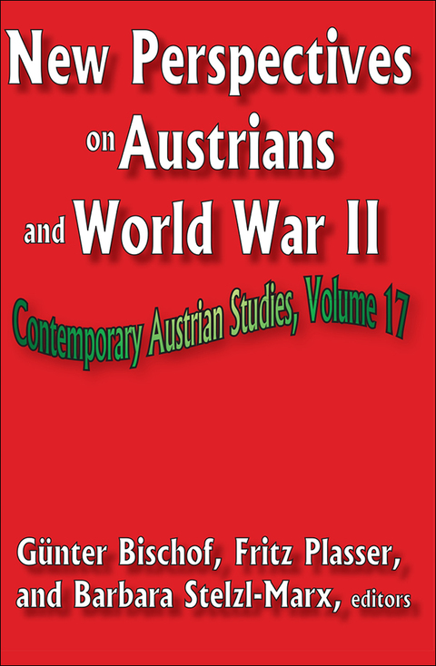 Cover image for book New Perspectives on Austrians and World War II