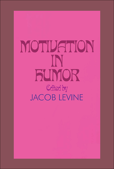 Cover image for book Motivation in Humor