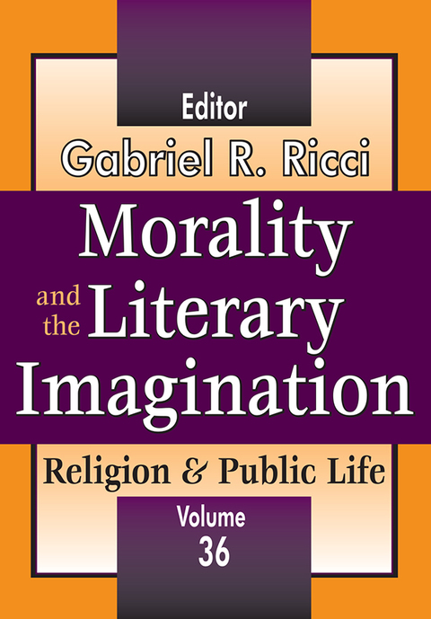 Cover image for book Morality and the Literary Imagination