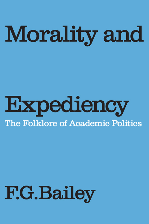 Cover image for book Morality and Expediency