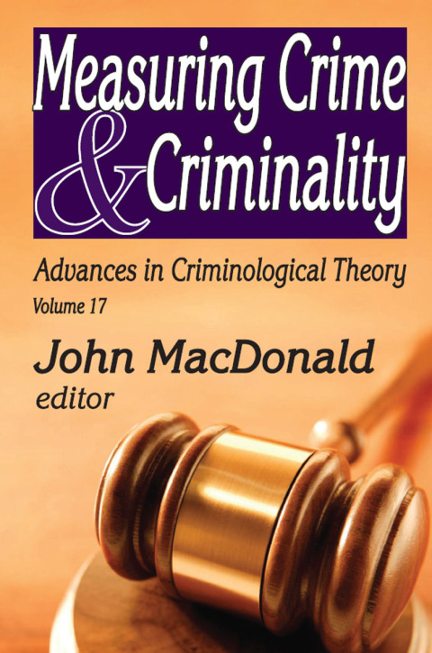 Cover image for book Measuring Crime and Criminality