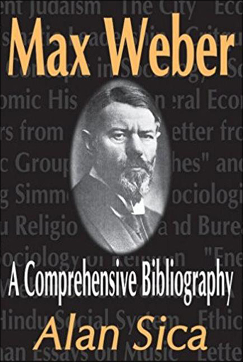 Cover image for book Max Weber