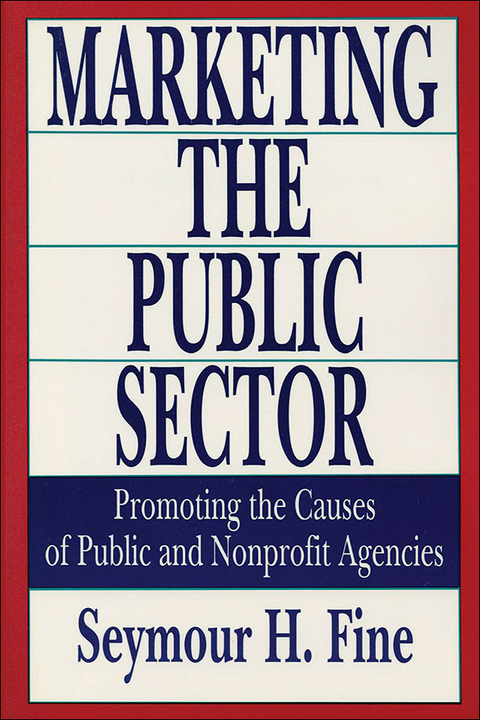 Cover image for book Marketing the Public Sector