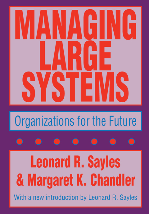 Cover image for book Managing Large Systems