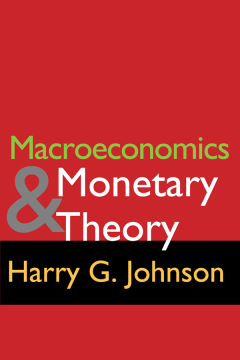Macroeconomics and Monetary Theory 