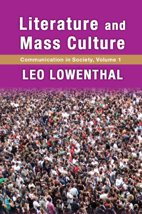 Cover image for book Literature and Mass Culture