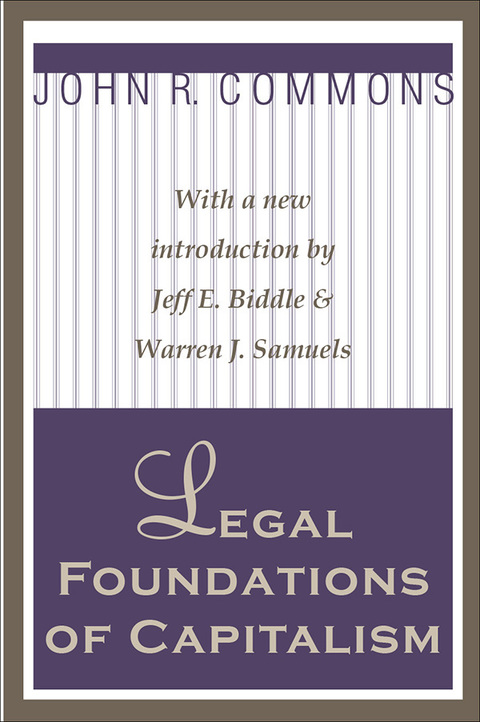 Cover image for book Legal Foundations of Capitalism