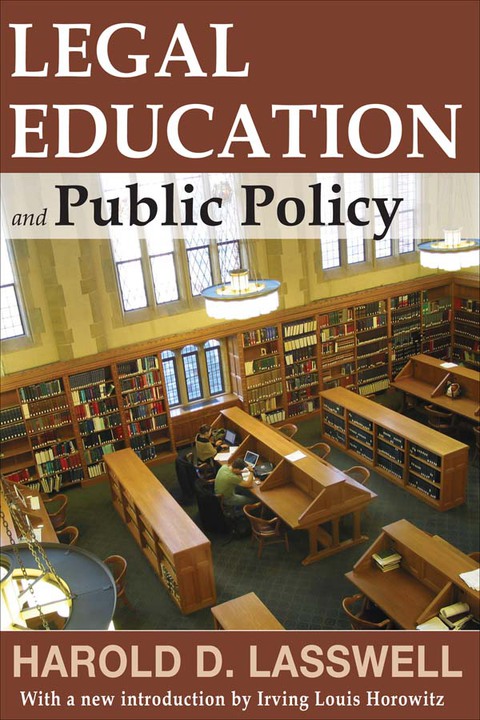 Cover image for book Legal Education and Public Policy