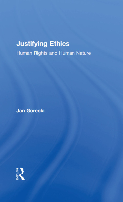 Cover image for book Justifying Ethics