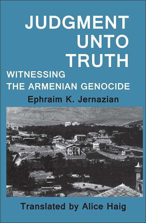 Cover image for book Judgment Unto Truth