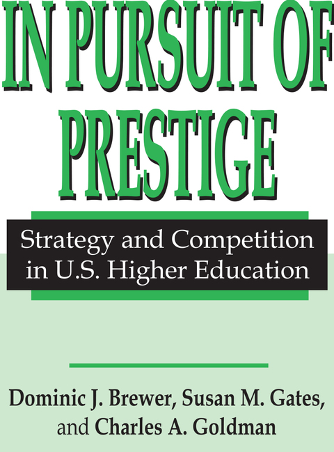 Cover image for book In Pursuit of Prestige