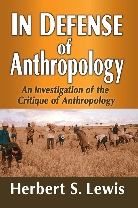 Cover image for book In Defense of Anthropology