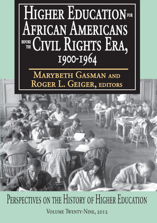 Higher Education for African Americans Before the Civil Rights Era, 1900-1964