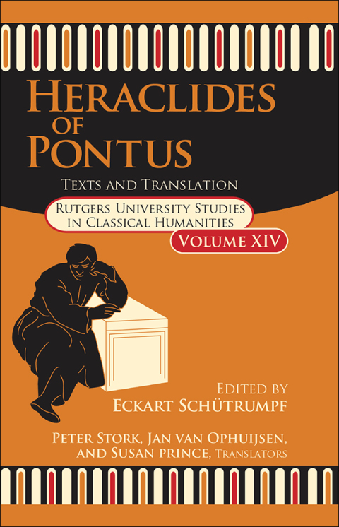 Cover image for book Heraclides of Pontus