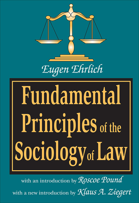 Cover image for book Fundamental Principles of the Sociology of Law