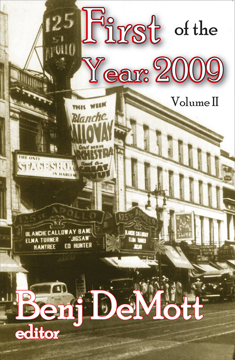 Cover image for book First of the Year: 2009