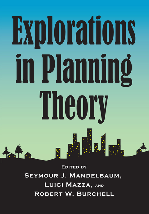 Cover image for book Explorations in Planning Theory