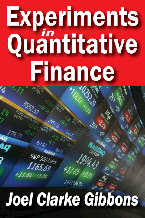 Cover image for book Experiments in Quantitative Finance