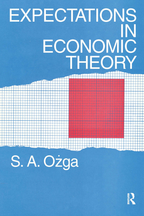 Cover image for book Expectations in Economic Theory