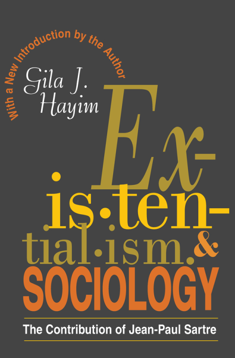 Cover image for book Existentialism and Sociology