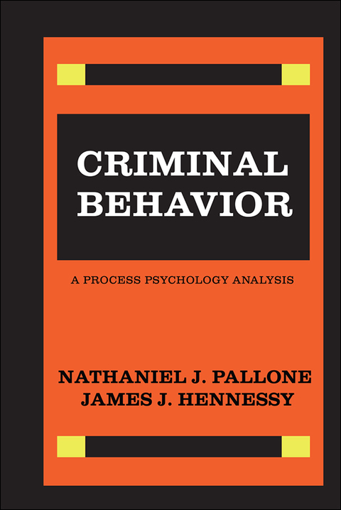 Cover image for book Criminal Behavior