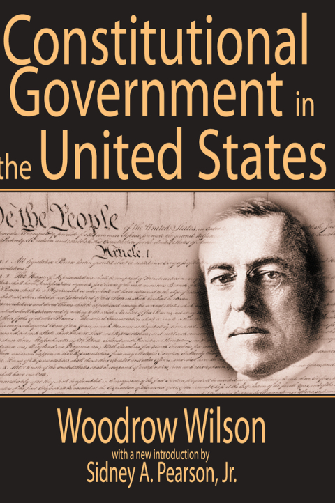 Cover image for book Constitutional Government in the United States